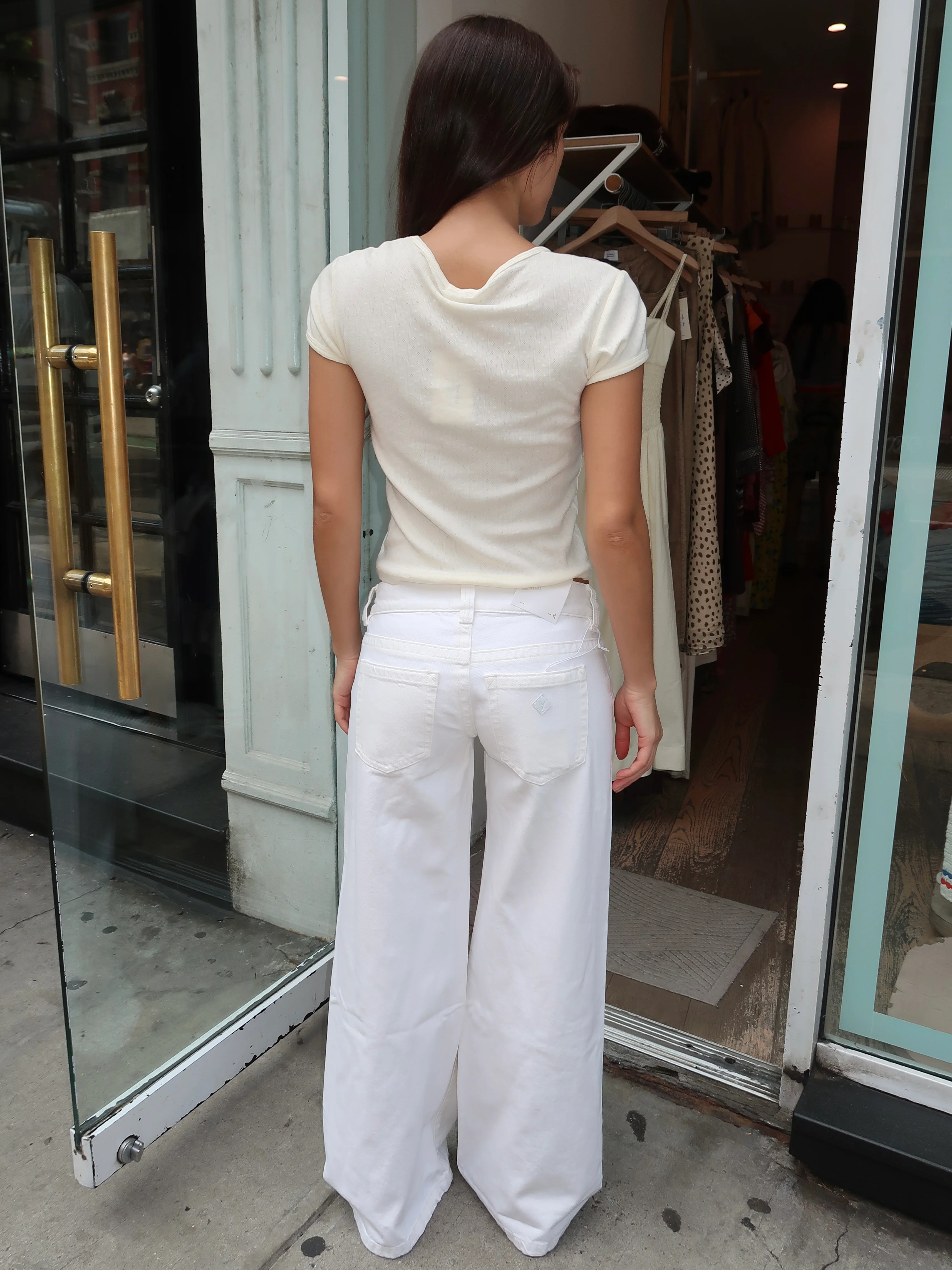 00 Wide Heidi in White - Image 3