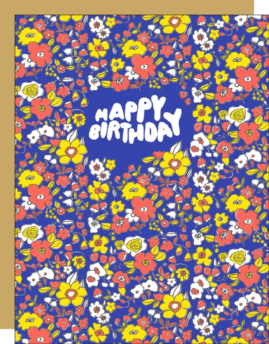 Calico Happy Birthday