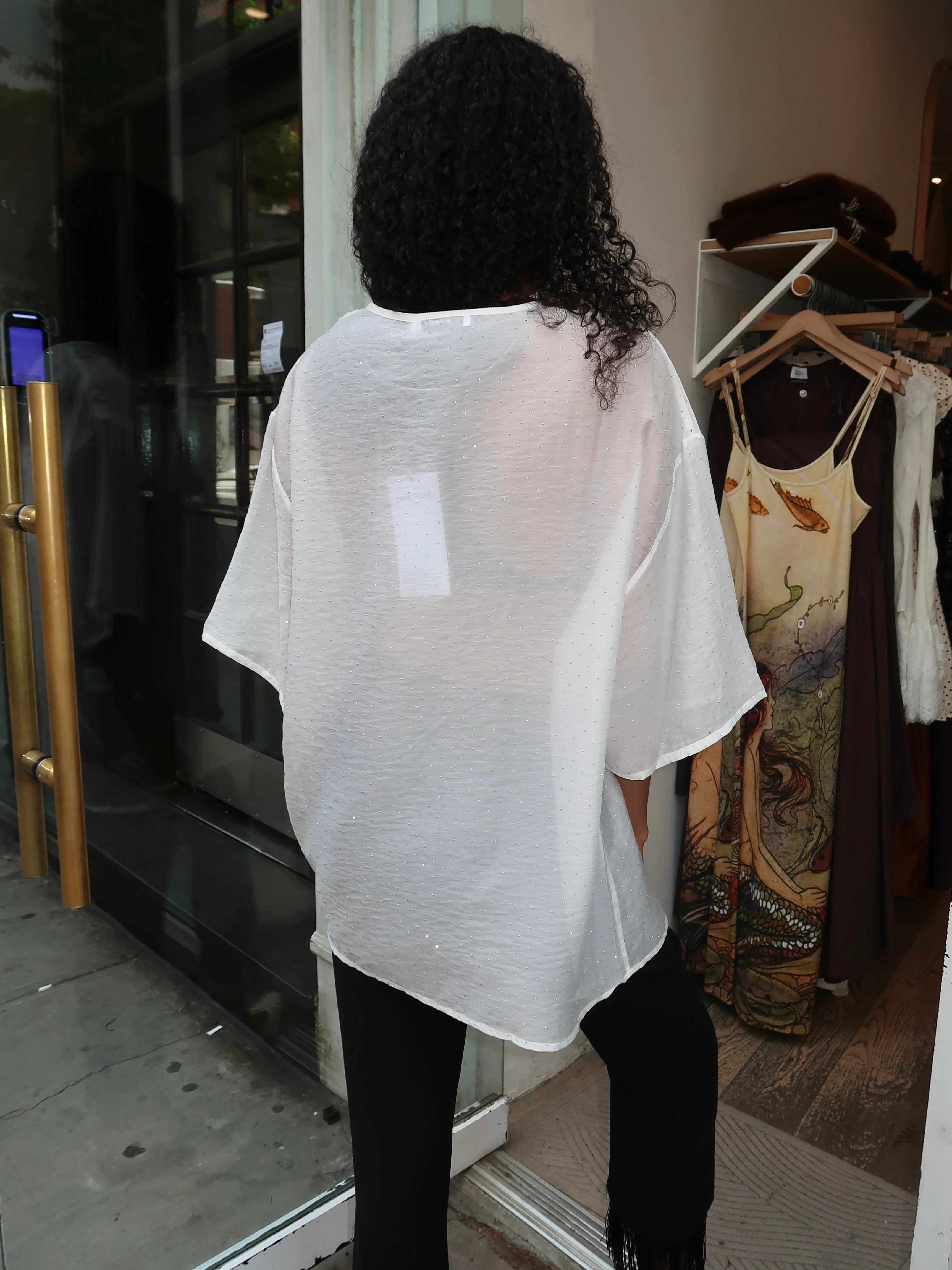 Cor Top in White - Image 3