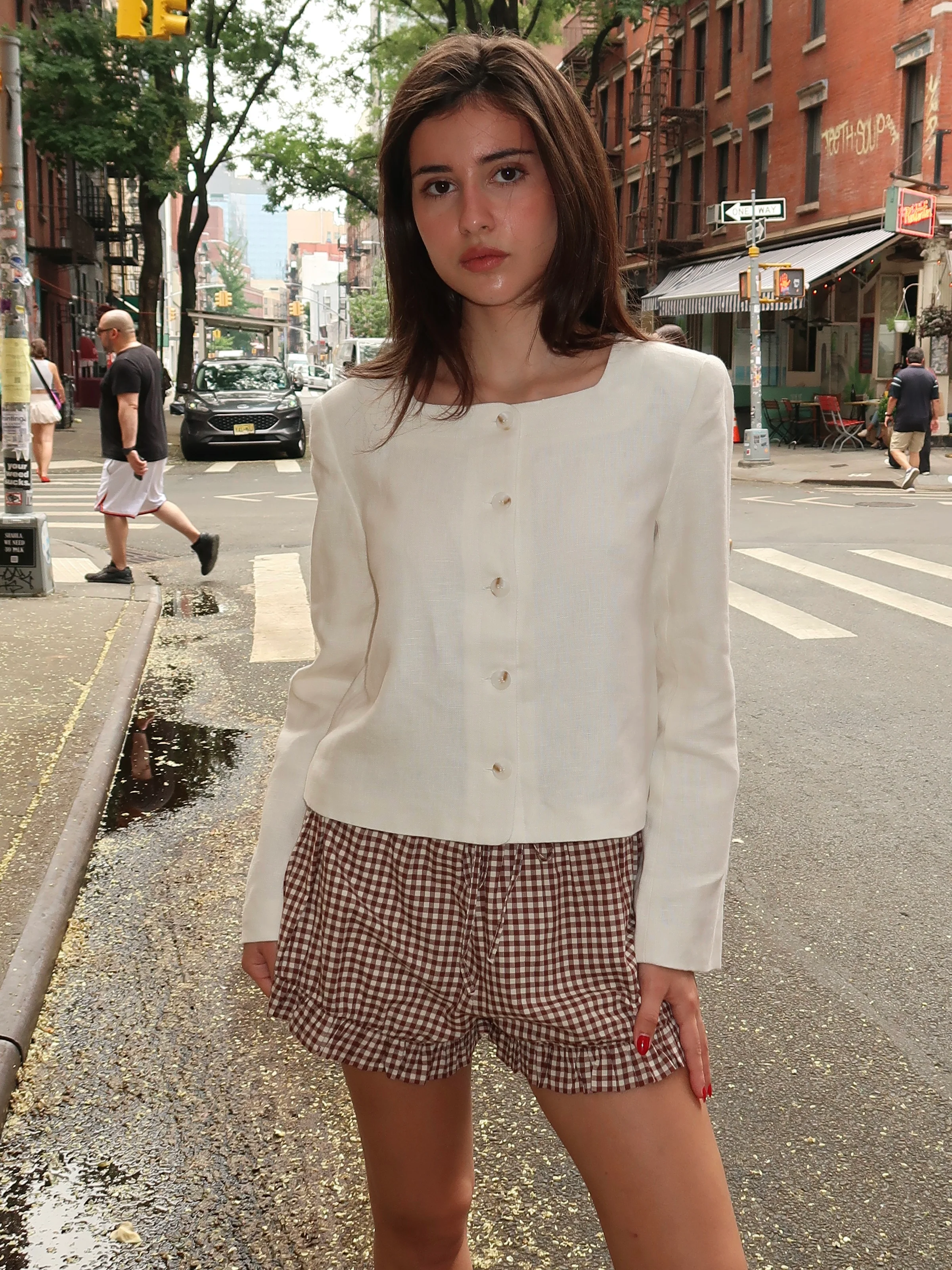 Emma Jacket in Cream - Image 4
