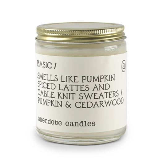 Basic Glass Jar Candle