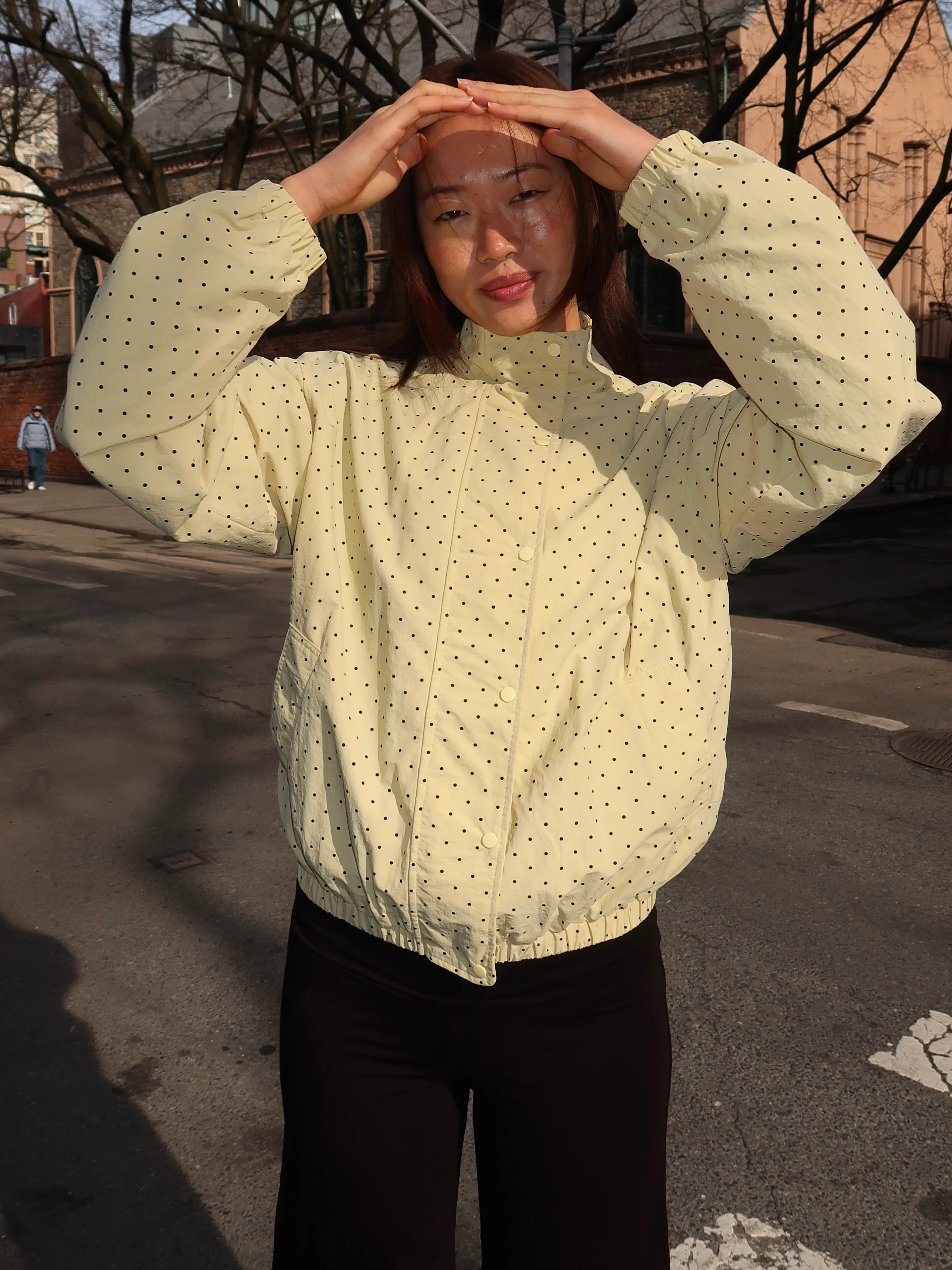 Leland Jacket in Butter Dot - Image 2
