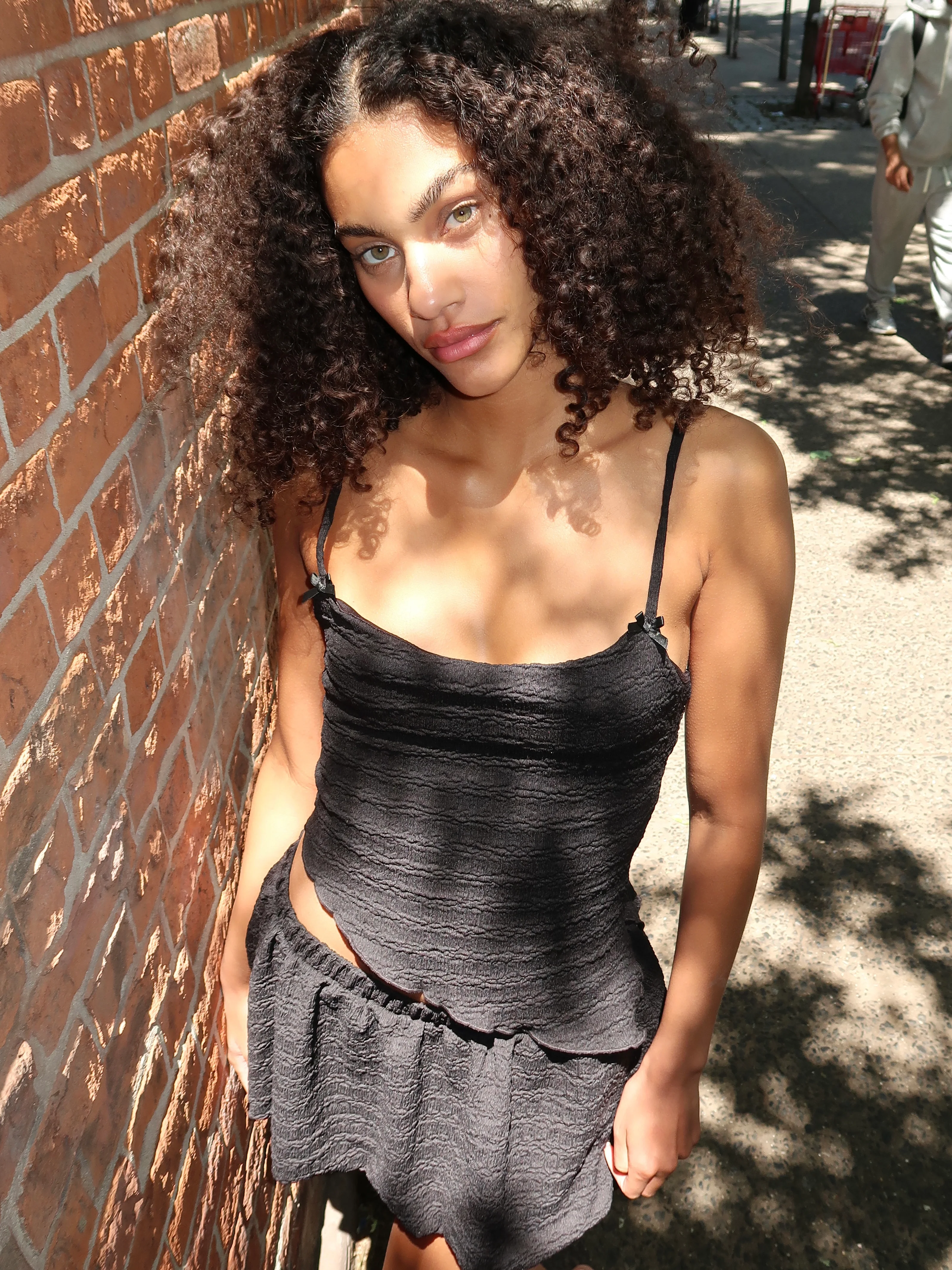 Nanci Cami Top in Black - Image 2